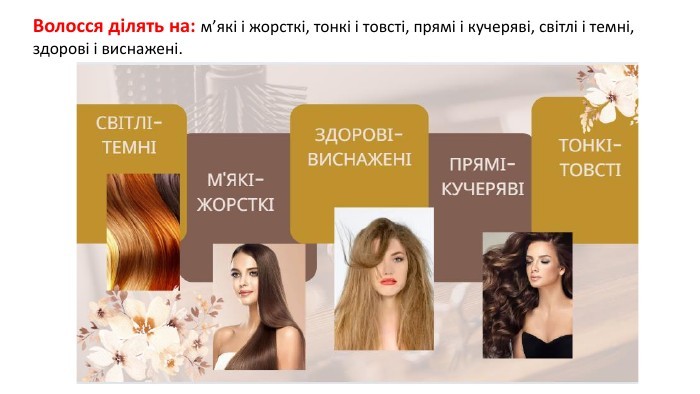 Блиск та здоров'я волосся